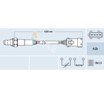 Lambda sonda FAE 77434