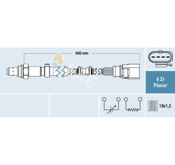 Lambda sonda FAE 77458
