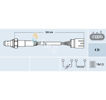 Lambda sonda FAE 77465