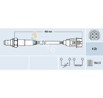 Lambda sonda FAE 77471