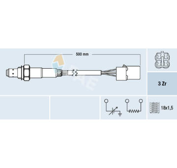 Lambda sonda FAE 77479