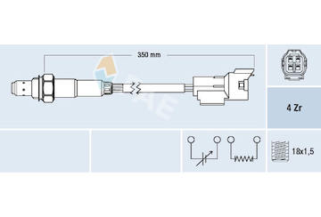 Lambda sonda FAE 77480