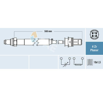 Lambda sonda FAE 77491