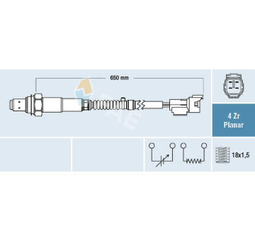 Lambda sonda FAE 77500