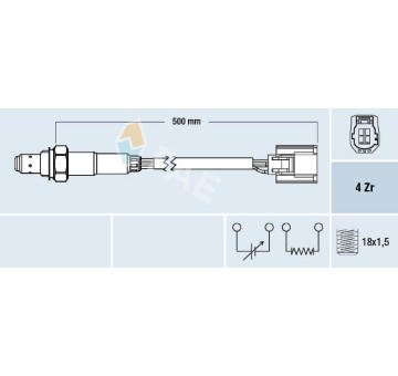 Lambda sonda FAE 77503