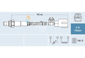 Lambda sonda FAE 77513