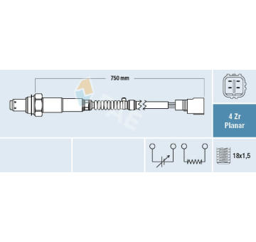 Lambda sonda FAE 77514