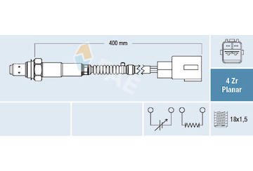 Lambda sonda FAE 77516