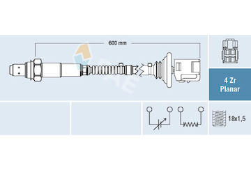 Lambda sonda FAE 77521