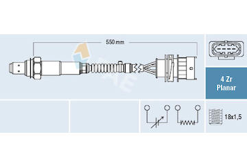 Lambda sonda FAE 77526