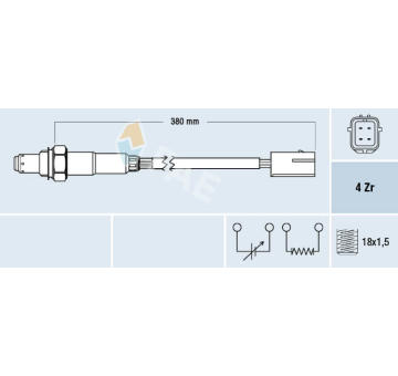 Lambda sonda FAE 77529