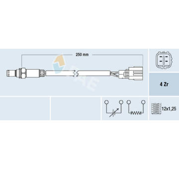 Lambda sonda FAE 77534