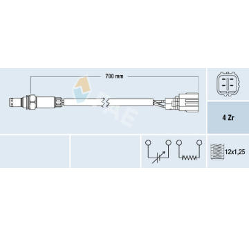 Lambda sonda FAE 77536