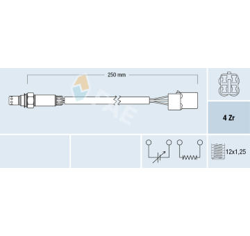 Lambda sonda FAE 77541