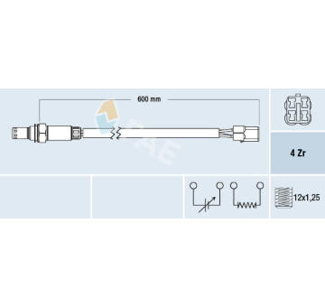 Lambda sonda FAE 77544