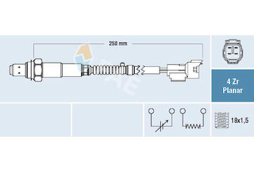 Lambda sonda FAE 77547