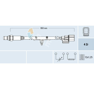 Lambda sonda FAE 77558