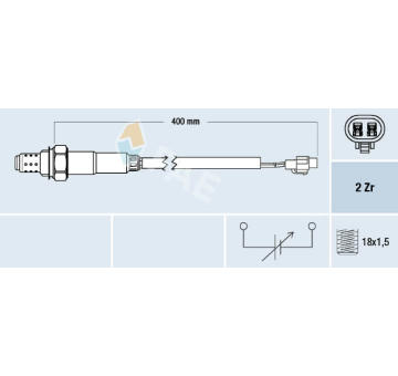 Lambda sonda FAE 77560