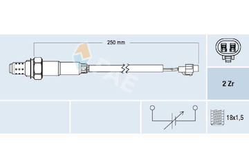 Lambda sonda FAE 77561