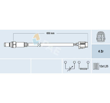 Lambda sonda FAE 77564