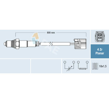 Lambda sonda FAE 77567