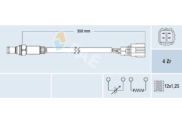 Lambda sonda FAE 77571