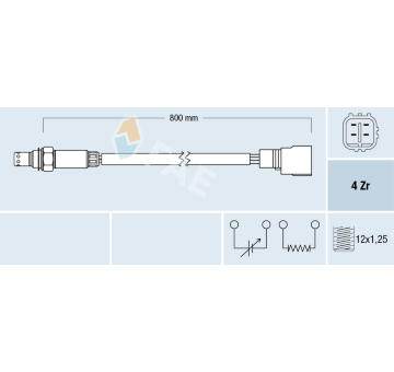 Lambda sonda FAE 77574