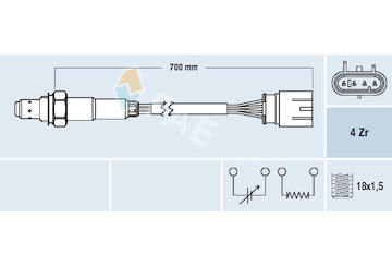 Lambda sonda FAE 77587