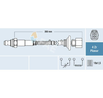 Lambda sonda FAE 77596