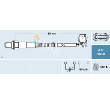 Lambda sonda FAE 77609