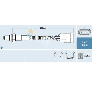 Lambda sonda FAE 77610