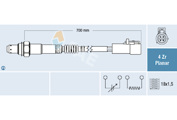 Lambda sonda FAE 77615