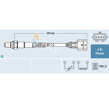 Lambda sonda FAE 77625