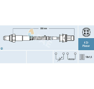 Lambda sonda FAE 77632