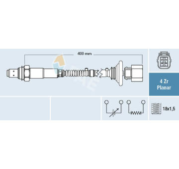 Lambda sonda FAE 77643