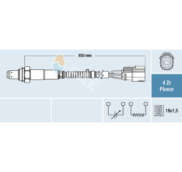 Lambda sonda FAE 77651