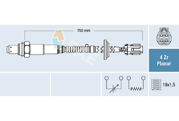 Lambda sonda FAE 77666
