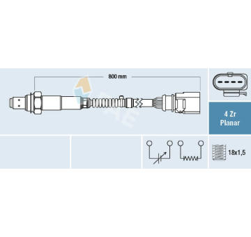 Lambda sonda FAE 77697