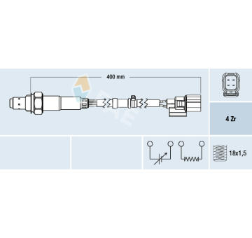 Lambda sonda FAE 77698
