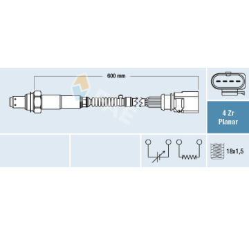 Lambda sonda FAE 77704