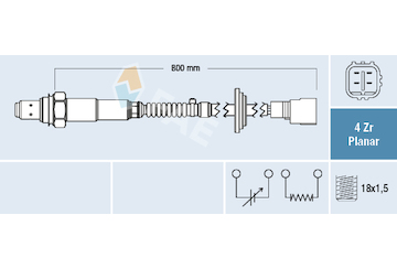 Lambda sonda FAE 77709