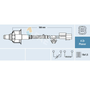 Lambda sonda FAE 77712