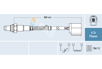 Lambda sonda FAE 77758