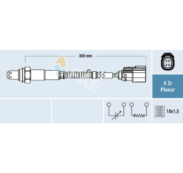 Lambda sonda FAE 77782