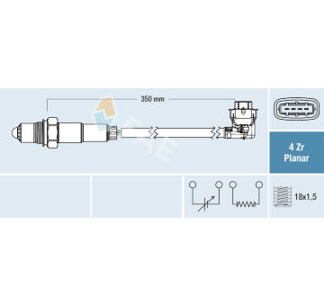 Lambda sonda FAE 77803