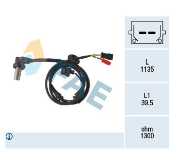 Snímač, počet otáček kol FAE 78085