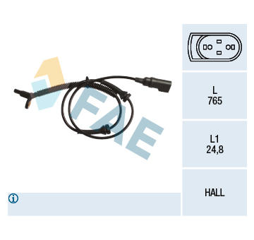 Snímač, počet otáček kol FAE 78153