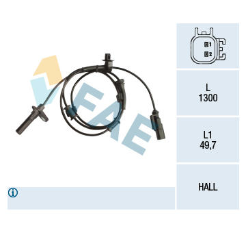 Snímač, počet otáček kol FAE 78214