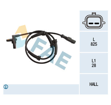 Snímač, počet otáček kol FAE 78221