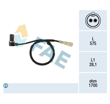 Snímač počtu otáčok kolesa FAE 78349